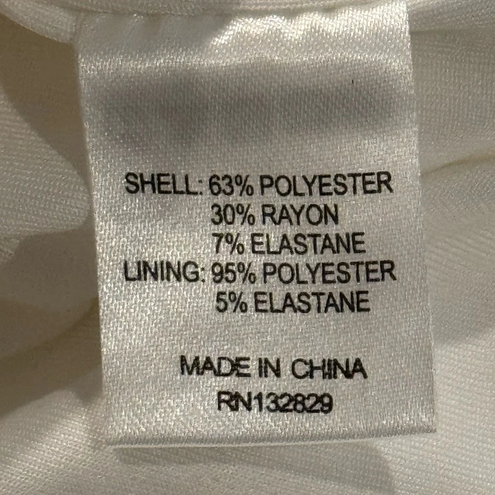 New W/ Tags Women’s Lovers And Friends White Lana Ribbed Crop Top: Size Small - Picture 12 of 13